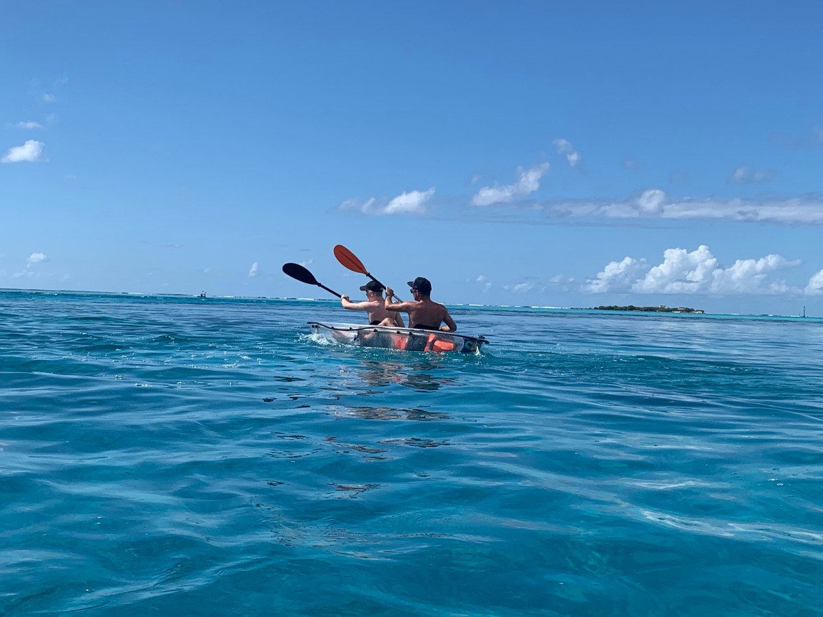 Mit dem Kayak ins&nbsp;Riff